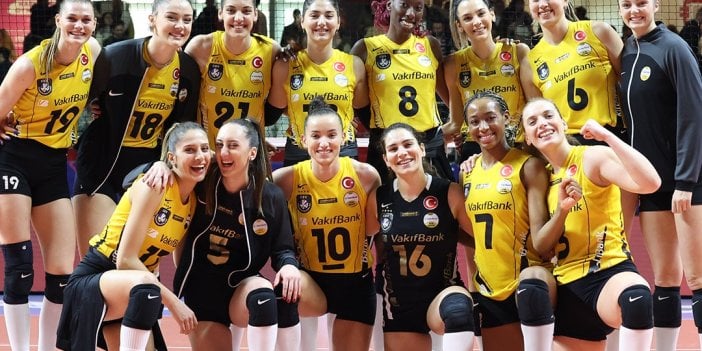 Vakıfbank Türk Hava Yolları'na set vermedi