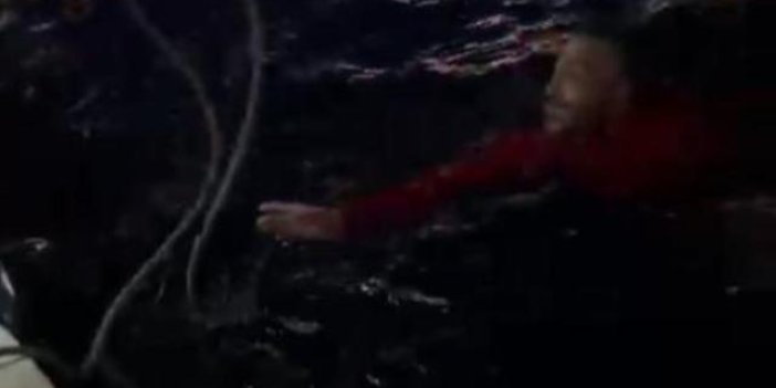 Karaköy'de denize düşen kişiyi tekne kaptanı kurtardı