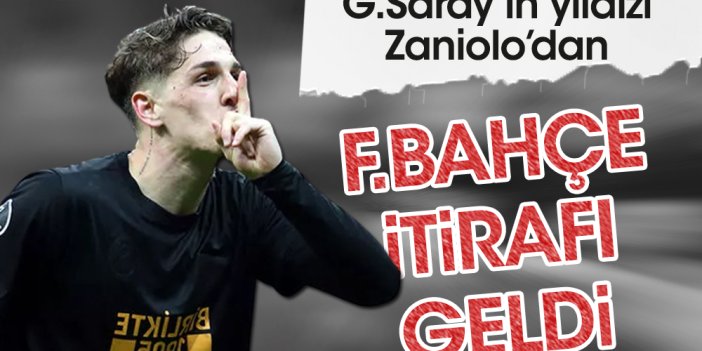 Zaniolo'dan Fenerbahçe açıklaması. Galatasaray taraftarından tepki