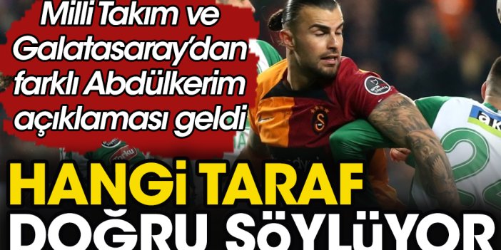 Abdülkerim Bardakcı konusunda kim yalan söylüyor? Galatasaray'dan videolu açıklama var