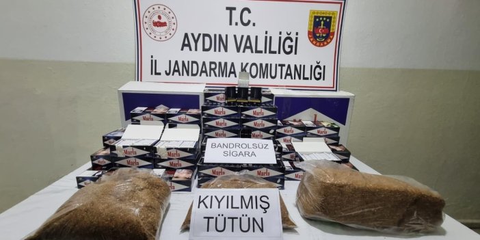 Aydın’da 14 bin 270 paket kaçak sigara ele geçirildi