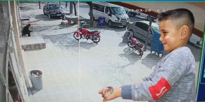 6 yaşındaki Batuhan'ın öldüğü feci kaza kamerada
