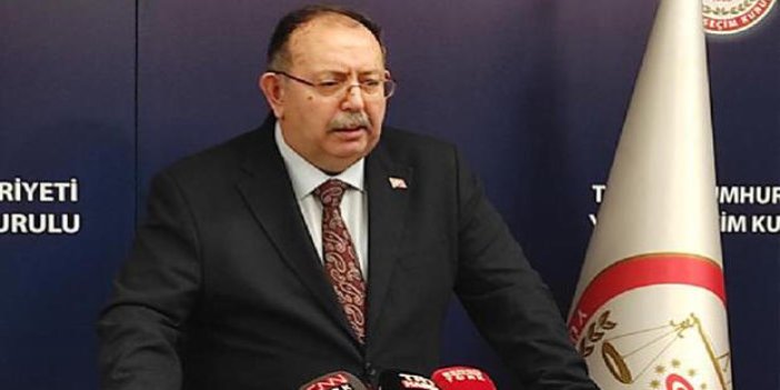 YSK Başkanı Yener '14 Mayıs'ta yapılacak cumhurbaşkanlığı seçiminde 4 aday yarışacak'
