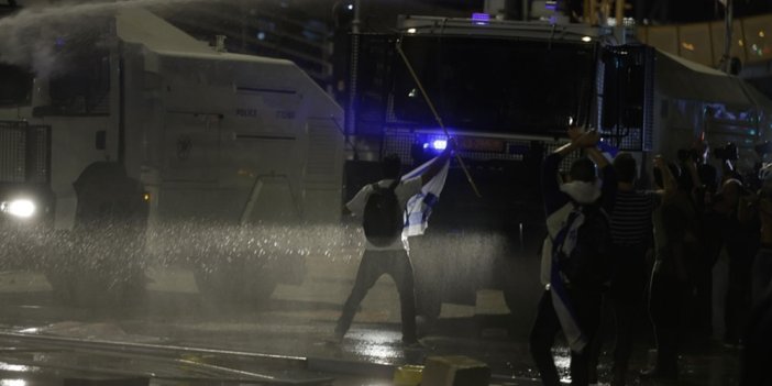 İsrail’de göstericilere polis müdahalesi: 2 yaralı polis, 5 gözaltı