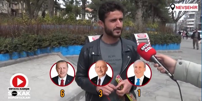 Burası Afganistan değil Nevşehir. Seçim anketi yapan muhabir sokakta Türk bulmakta zorlandı