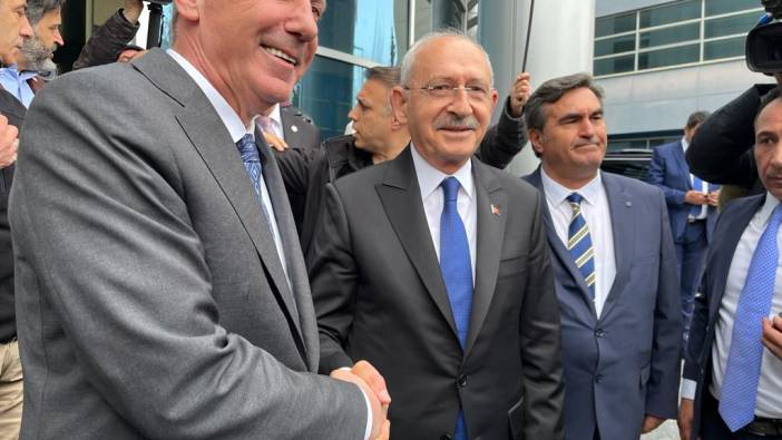 Son Dakika... Kılıçdaroğlu ve Muharrem İnce görüşmesi sonrası açıklama