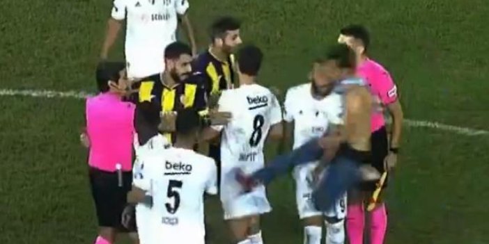 Ankaragücü maçında Beşiktaşlı oyuncuya tekme atan sanığın cezası belli oldu