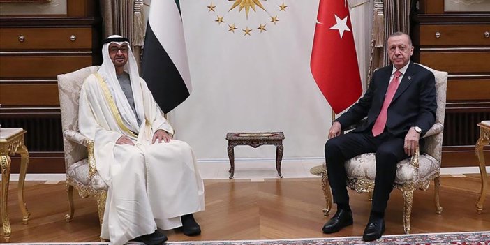 Erdoğan, BAE Devlet Başkanı Zayed ile görüştü
