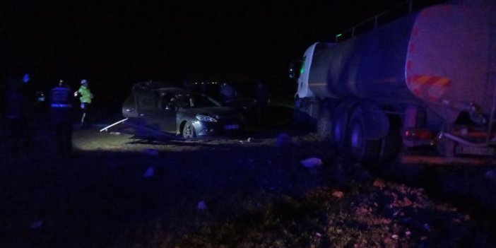 Kırklareli’nde tanker ve otomobil çarpıştı: 2 kişi öldü