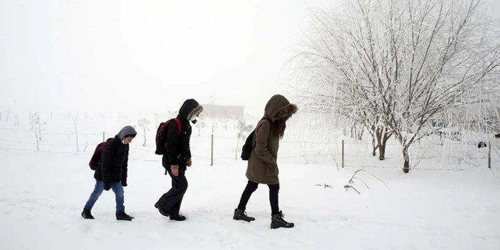 Muş'ta eğitime 1 gün daha 'kar' tatili
