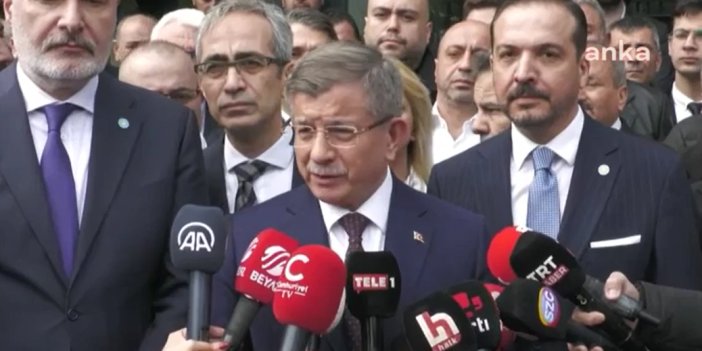 İYİ Parti'ye saldırının ardından Davutoğlu'ndan Erdoğan'a: Tehditlerle saldırılara zemin hazırlıyorsunuz