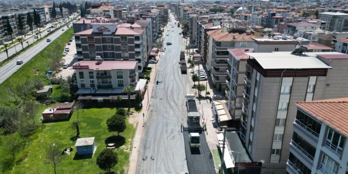 İzmir Torbalı'da 'asfalt' mesaisi