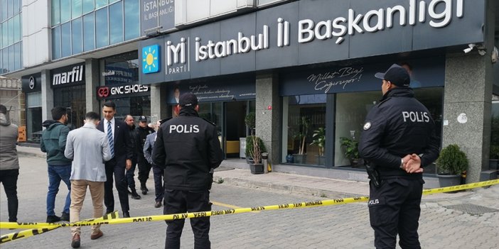 İYİ Parti İstanbul İl Başkanlığı’na silahlı saldırıda dikkat çeken detay: Kurşunların isabet ettiği yerlerde Akşener'in fotoğrafları var