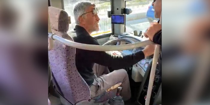 Edirne'de yolcularla tartışan midibüs şoförü kontak kapattı
