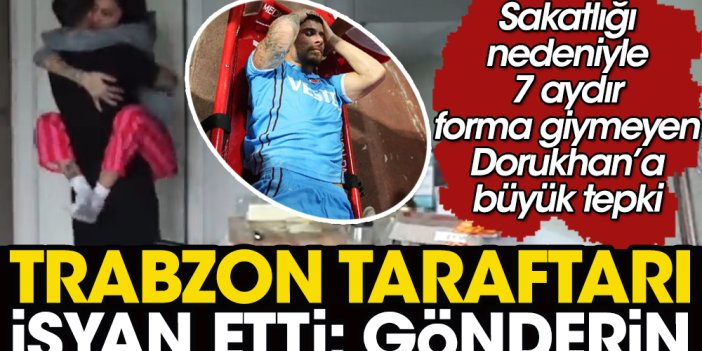 Trabzonsporlu Dorukhan'ın sevgilisi ile videosu sosyal medyaya düştü. Taraftarlar 'Derhal gönderin' diye isyan etti