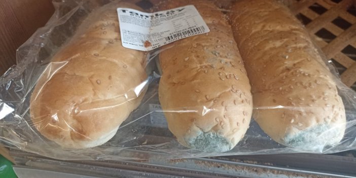 Ünlü markette küflü ekmek satışı! Büyük skandal