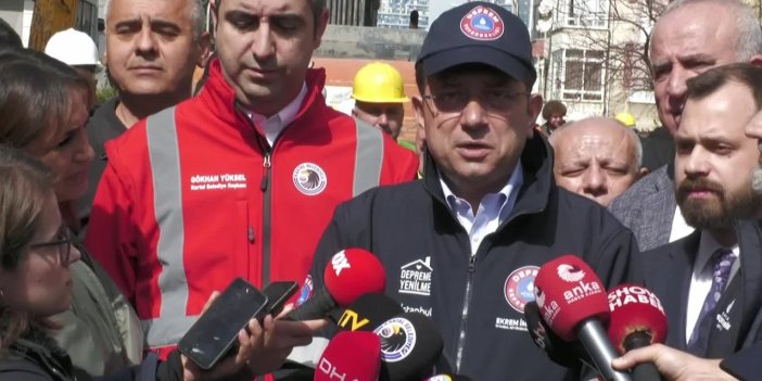 İmamoğlu'ndan Erdoğan'a rantsal dönüşüm yanıtı. Üsküdar'daki barakalara niçin imar çıkarttığını Şehircilik Bakanı'na sormalı!