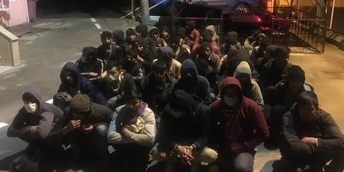 Kocaeli'de 25 düzensiz göçmen yakalandı   