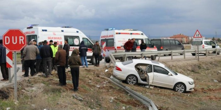 Ankara'da trafik kazası