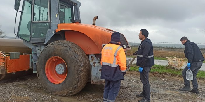 Samsun'da mazot hırsızları iş başında