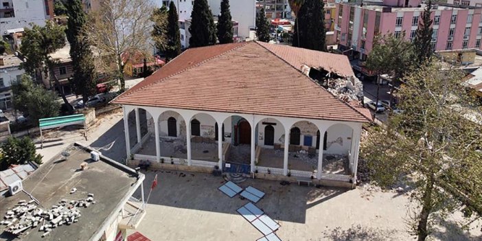 133 yıllık Envar-ül Hamit Camii aslına uygun olarak restore edilecek