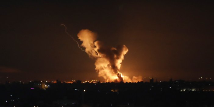 İsrail'den Gazze'ye hava saldırısı: Saldırı sığınakları açıldı