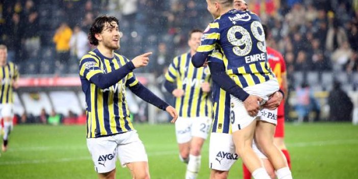 Taraftar kamerasından Emre Mor'un golü. Fenerbahçeliler mest oldu