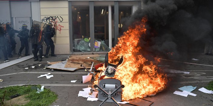 Fransa'daki protestolarda 111 kişi daha gözaltına alındı