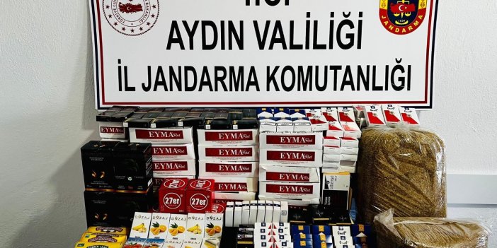 Aydın’da kaçak sigara imalathanesine baskın