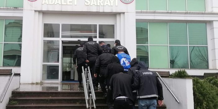 Giresun'da uyuşturucu operasyonu. 4 kişi tutuklandı