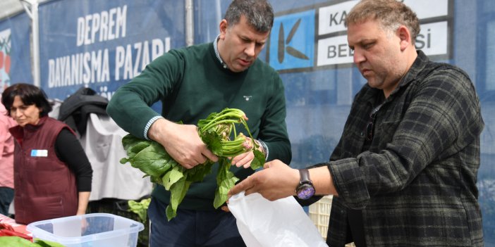 Kadıköy, depremzede çiftçilerle dayanışmaya devam ediyor