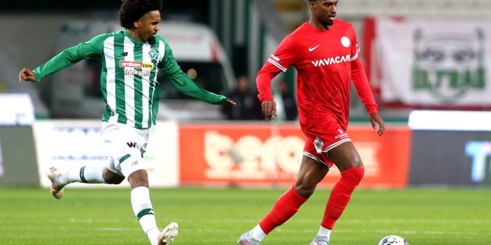 Konyaspor ve Antalyaspor puanları paylaştı