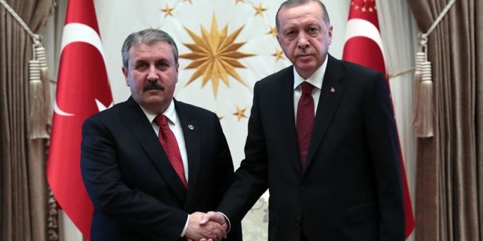 Erdoğan ile görüşen Destici faturayı MHP'ye kesti
