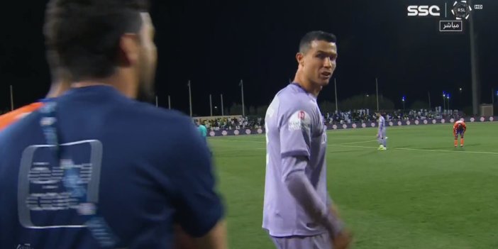 Ronaldo ve Nwakaeme'nin kapışmasında kazanan çıkmadı. Portekizli yıldız maç sonu rakipleriyle tartıştı