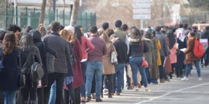 Erdoğan’ın memleketinde 1.365 kişilik ilana 38.763 kişi başvurdu. TÜİK işsizliği azıcık artırmıştı