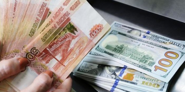 Rusya Merkez Bankası açıkladı. Rubleyle satış doları yakaladı