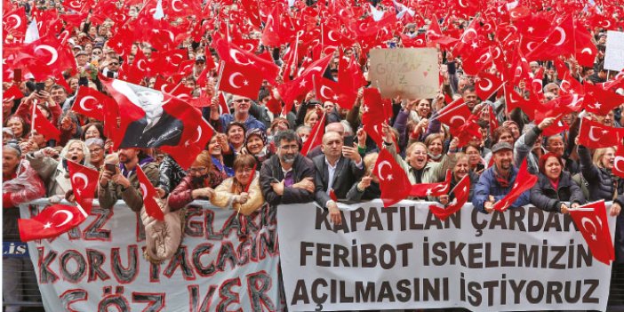 Kılıçdaroğlu Çanakkale'de dev kalabalığa vaatlerini açıkladı