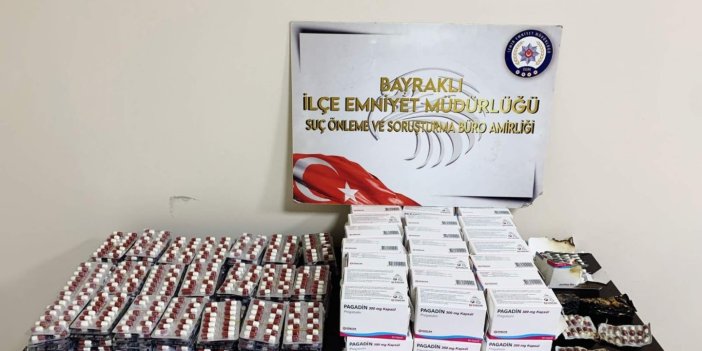 İzmir'de binlerce sentetik hap ele geçirildi
