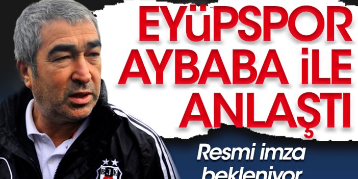 Eyüpspor'un yeni teknik direktörü belli oldu. Beşiktaş'ı eski hocası takımın başına geçti