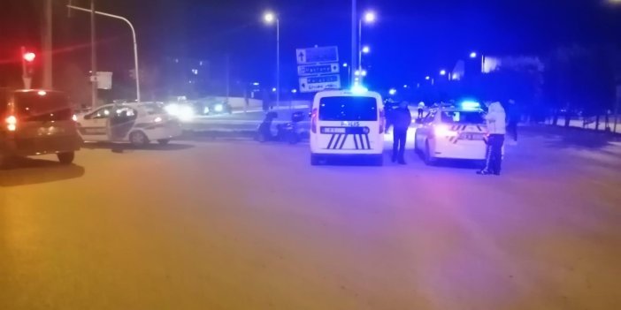 Karabük'te iki otomobil çarpıştı: 1 yaralı