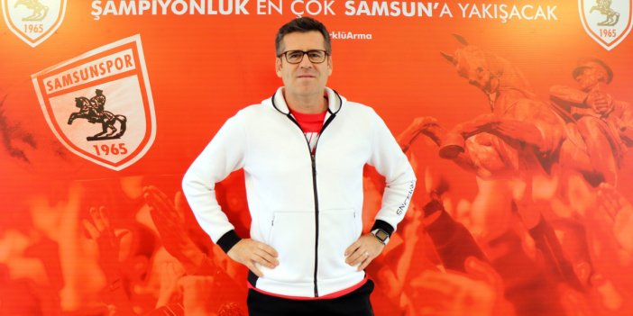 Süper Lig'e çıkan Samsunspor'da Hüseyin Eroğlu'nun hedefi ilk 10'da yer almak