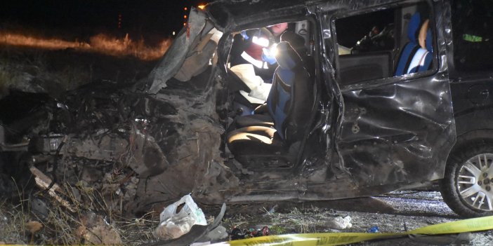 Kars'ta feci kaza: 1 ölü, 6 yaralı