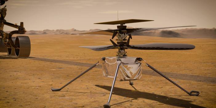 NASA'nın Mars'taki uzay aracı 50. uçuşu tamamladı