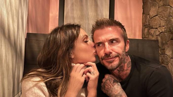 Devid Beckham'dan eşine romantik doğum günü mesajı