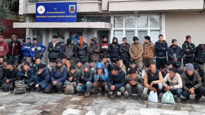 Adana'da 59 illegal giriş yapan yabancı yakalandı