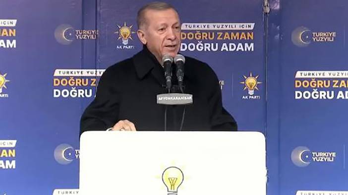 Erdoğan Afyon’da Kılıçdaroğlu’nu hedef aldı