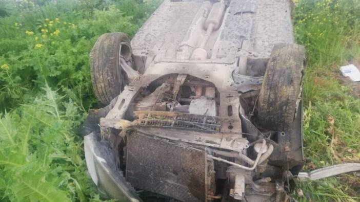 Susurluk-Bandırma otoyolunda trafik kazasında 3 kişi yaralandı