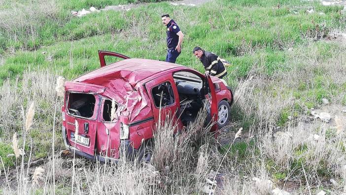 Erzincan’da trafik kazas: 2 yaralı