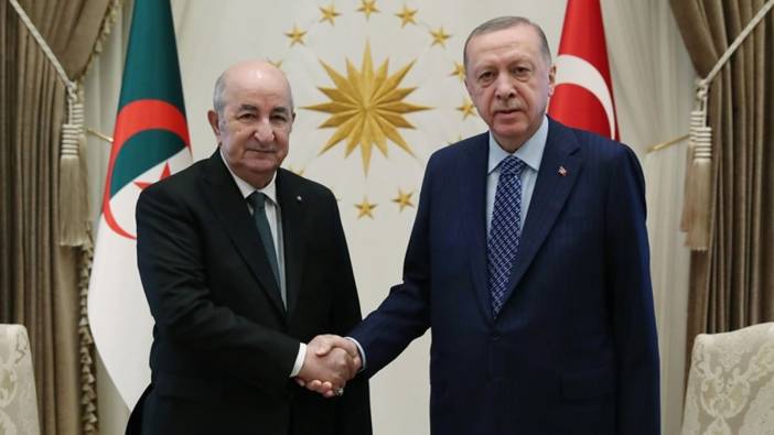 Cezayir Cumhurbaşkanı Cumhurbaşkanı Erdoğan ile Sudan’ı görüştü