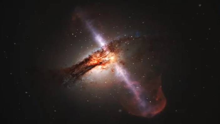 İki galaksi çarpıştı. 1 trilyon Güneş’ten daha parlak bir patlama çıktı